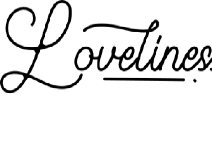 Loveliness Font Preview