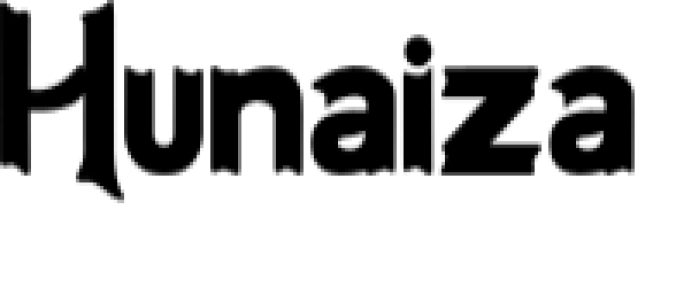 Hunaiza Font Preview