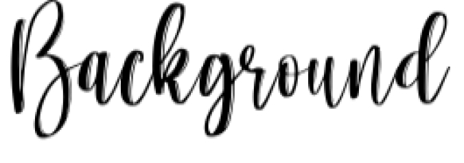 Background Font Preview