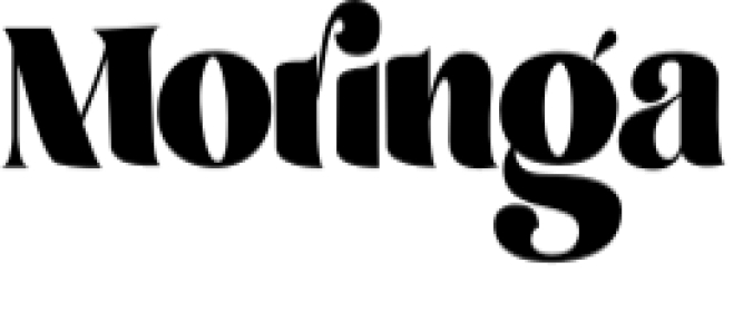 Moringa Font Preview