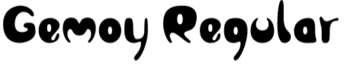 Gemoy Font Preview