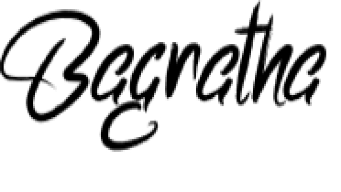 Bagratha Font Preview