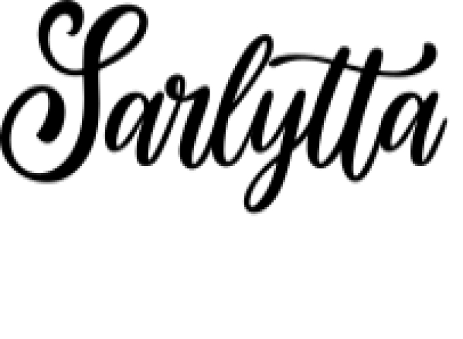 Sarlytta Font Preview