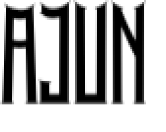 Ajun Font Preview