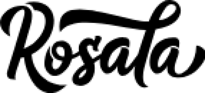 Rosala Font Preview