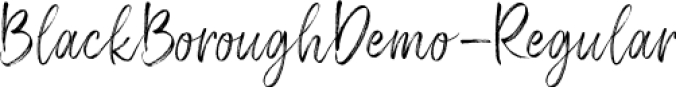 Black Borough Font Preview
