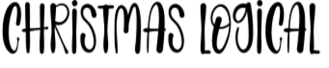 Christmas Logical Font Preview