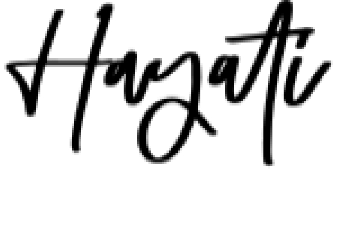 Hayati Font Preview