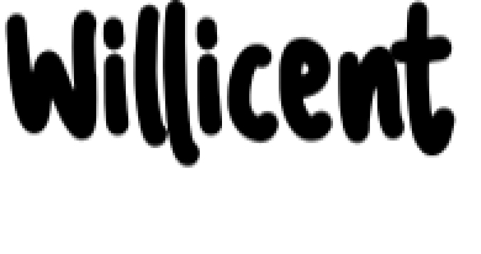Willicent Font Preview