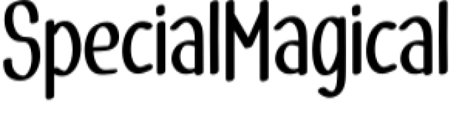 Special Magical Font Preview