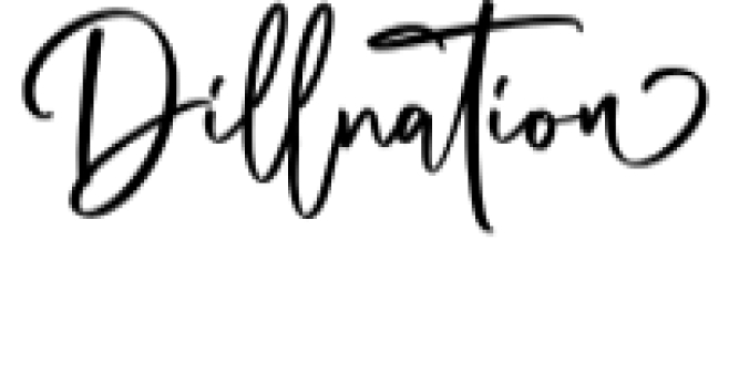 Dillnation Font Preview