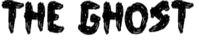 The Ghost Font Preview