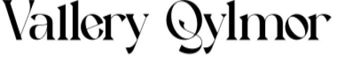 Vallery Qylmor Font Preview