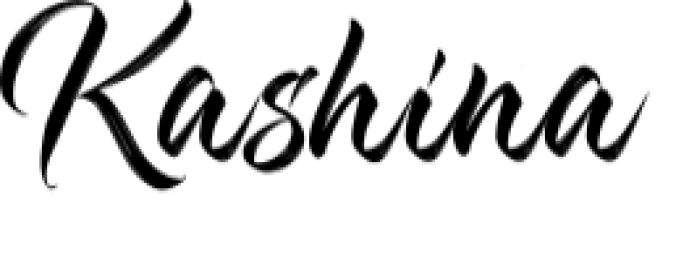 Kashina Script Font Preview