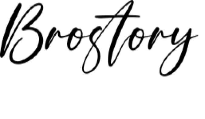 Brostory Font Preview