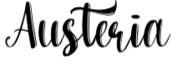 Austeria Font Preview