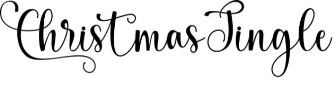 Christmas JIngle Font Preview