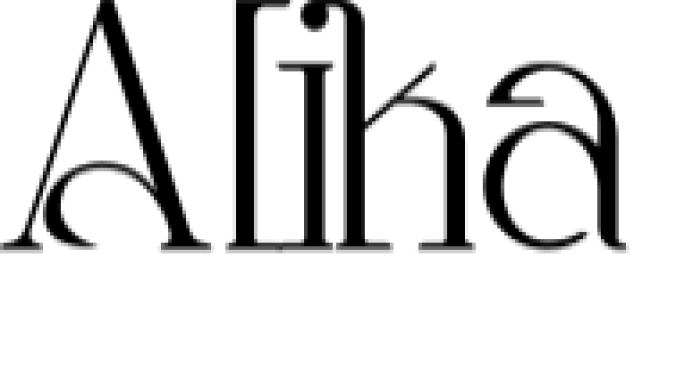 Alika Font Preview