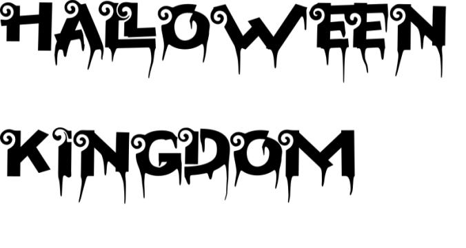 Halloween Kingdom Font Preview