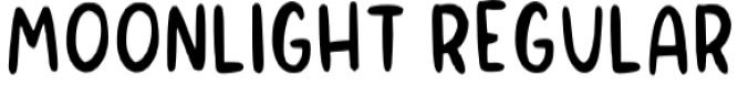 Moonlight Font Preview