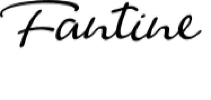 Fantine Font Preview
