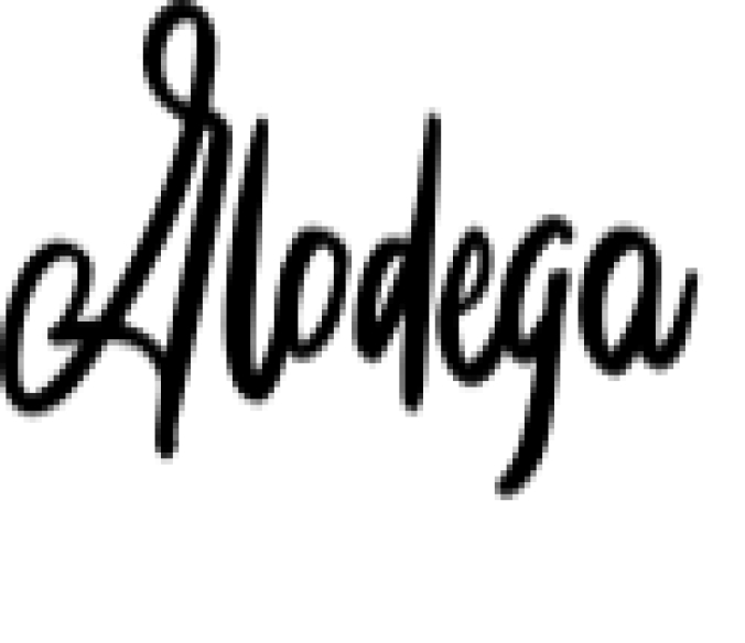 Alodega Font Preview