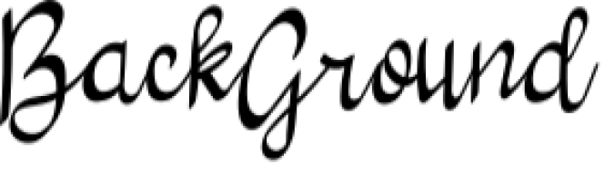 Back Ground Font Preview