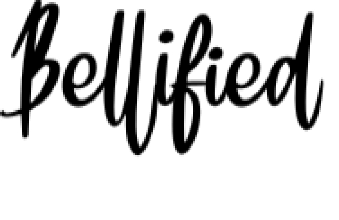 Bellified Font Preview