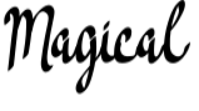 Magical Font Preview