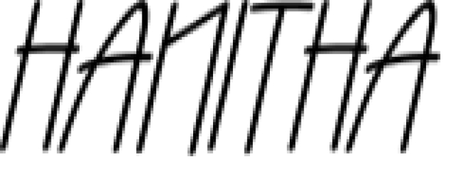 Hanitha Font Preview
