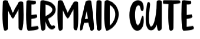 Mermaid Cute Font Preview