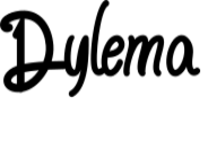 Dylema Font Preview