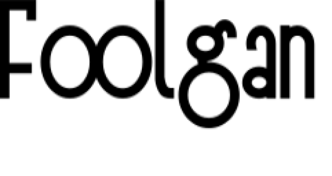 Foolgan Font Preview