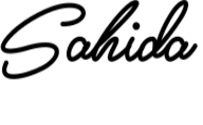 Sahida Font Preview