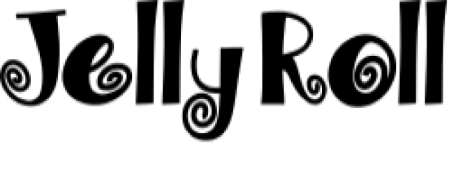 Jelly Roll Font Preview