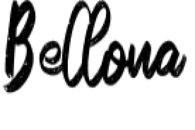 Bellona Font Preview