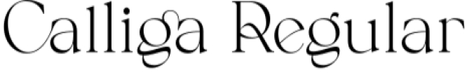 Calliga Font Preview