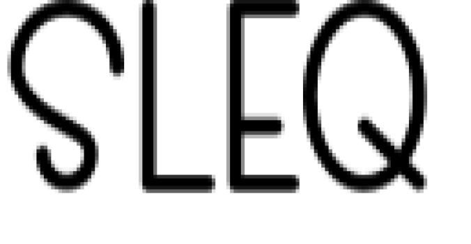 Sleq Font Preview