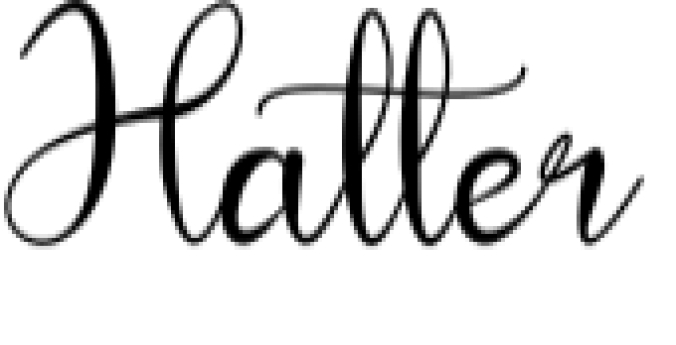 Hatter Font Preview