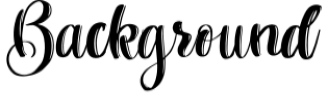 Background Font Preview