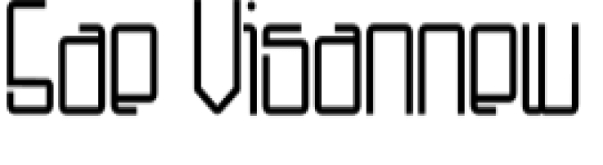 Sae Visan Font Preview