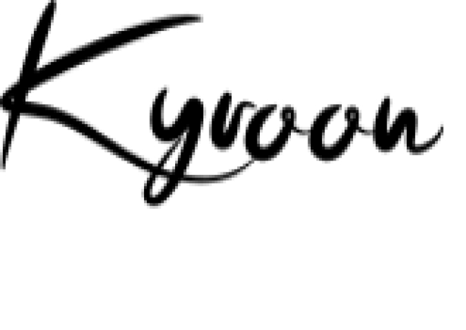 Kyroon Font Preview