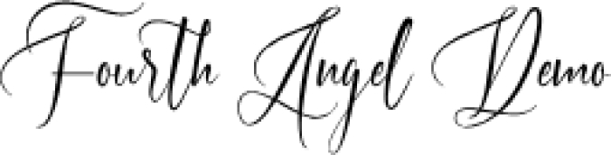 Fourth Angel Font Preview