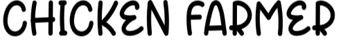 Chicken Farmer Font Preview