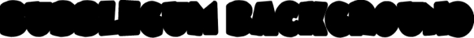 BUBBLEGUM Font Preview