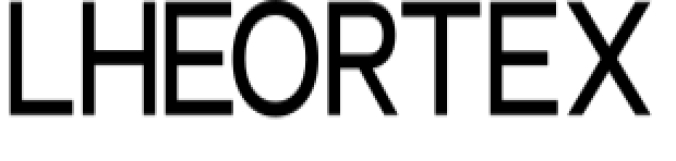 Lheortex Font Preview