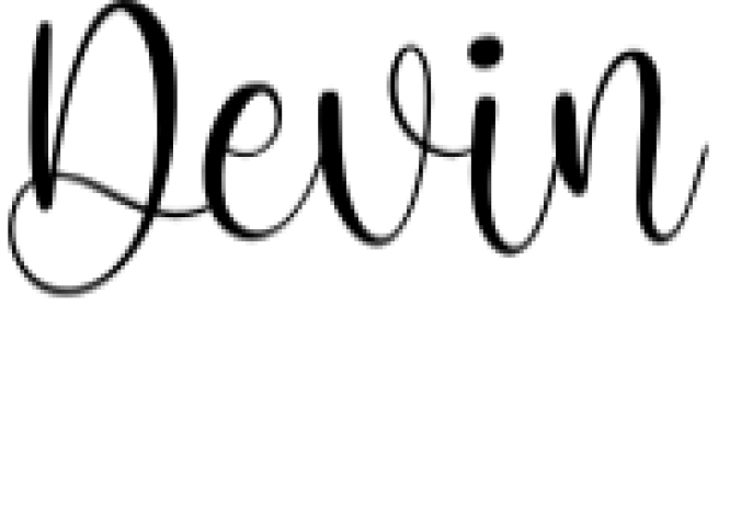 Devin Font Preview
