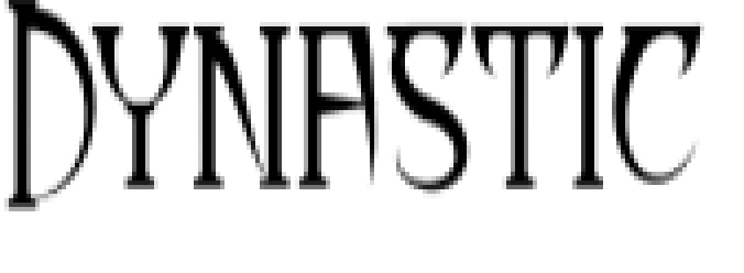 Dynastic Font Preview