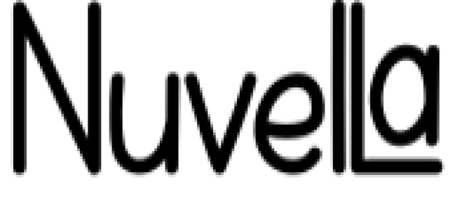 Nuvella Font Preview