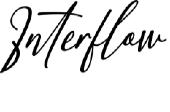 Interflow Font Preview